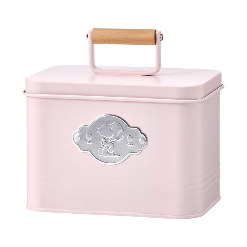 PEANUTS スヌーピー ウッドハンドル スクエアティン